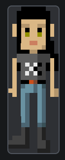 Pixeldarstellung mit ungleichmäßigen Kanten