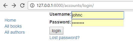 Bibliothek Login-Seite v1