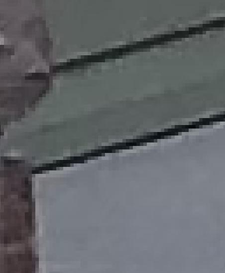 階段効果を発生させるエイリアシングにより、斜め線が階段のように見える写真